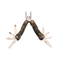 Herramientas Manuales EDC, Mini Alicates Multiherramienta de Acero Inoxidable Personalizados con Mango de Diseño de Camuflaje