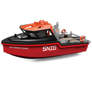 DWI 2.4Ghz <span class=keywords><strong>Bateau</strong></span> télécommandé Moteur sans balais <span class=keywords><strong>Bateau</strong></span> <span class=keywords><strong>de</strong></span> <span class=keywords><strong>sauvetage</strong></span> étanche à l'eau 10 KM/H Bateaux <span class=keywords><strong>de</strong></span> course Jouet pour piscines Lacs Rivière Pour Enfants - Product Image 2