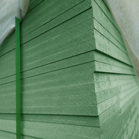 Panneau MDF de haute qualité 18 mm résistant à l'humidité, noyau vert, imperméable HMR, pour meubles de cuisine, finition mélamine brillante