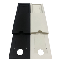 Emballage de carte de visite NFC personnalisé, carte coulissante, emballage de téléphone avec laminage mat, gaufrage, papier artistique, doublure en éponge