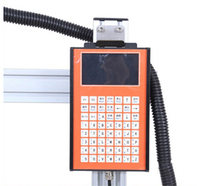 DOD 7dots Printer Inkjet putih ekonomis Printer Inkjet untuk bahan Flex untuk tas ban dengan kode Batch bersih tinta murah