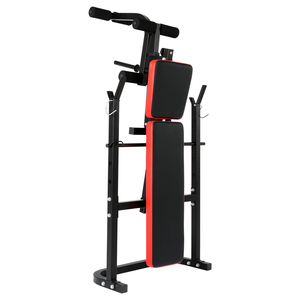 Banc de <span class=keywords><strong>musculation</strong></span> pliable en métal réglable avec extension pour les jambes pour <span class=keywords><strong>la</strong></span> salle de sport à domicile - Sécurité et <span class=keywords><strong>musculation</strong></span> - Product Image 2