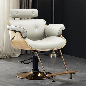 Meilleure Vente - Chaise de Salon de Coiffure Professionnelle Rotative et Réglable Manuellement, Conception Confortable pour Salons de Beauté et Barbiers - Product Image 1