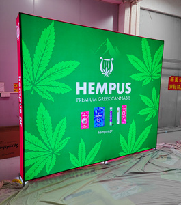 Miễn phí đứng chiếu sáng <span class=keywords><strong>LED</strong></span> vải căng thẳng biểu ngữ tường đứng nền <span class=keywords><strong>Backdrop</strong></span> biểu ngữ tradeshow hiển thị có thể điều chỉnh gian hàng <span class=keywords><strong>Backdrop</strong></span> - Product Image 2