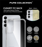Étui antichoc pour Samsung Galaxy A05S 4G Coques de téléphone transparentes pour Galaxy A03S A14 A26 A57 A73 A16 Coque arrière