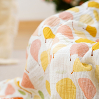 Kangobaby 100% coton personnalisé imprimé bébé mousseline couvertures respirant et confortable enfants serviettes de bain produit de literie