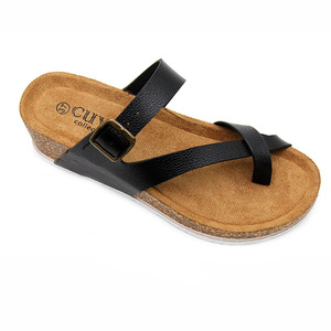 Sandales et pantoufles pour femmes de haute qualité, à la mode, à semelle épaisse, pour l'extérieur, à bout ouvert, décontractées, rétro, à enfiler, augmentant la taille - Product Image 3