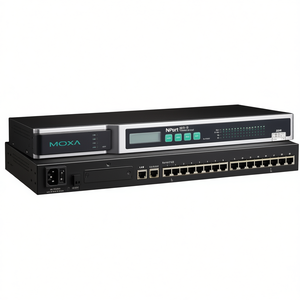 Servidor Terminal Moxa NPort 6610-16, Conversor Ethernet Serial de 16 Puertos, Dispositivo de Red Industrial - Product Image 2
