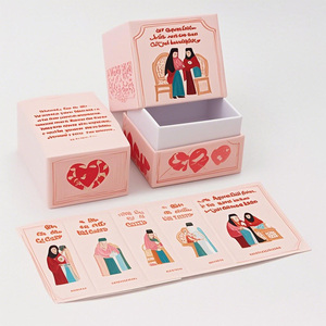 Set di Carte di Ringraziamento a Colori Intensi, Carte di Affermazione Personalizzate, Stampa Personalizzata del Tuo Design, Gioco di Carte con Scatola, Ramadan - Product Image 6