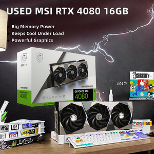 Nueva Tarjeta Gráfica GeForce RTX 4080 16GB SUPRIM para Estación de Trabajo, 256 bits GDDR6X, Refrigeración por Ventilador, Compatible con Overclock, PCI Express 4.0 16X - Product Image 2