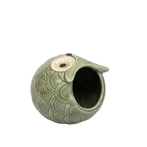 Creative Cocktail Cup Personalized Shape Ceramic <strong>Owl</strong> Tiki <strong>Mug</strong> with Hawaiian Totem Unique <strong>Owl</strong> Cup for Party Beverages - Product Image 5