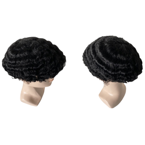 Hot bán Top 15 mét sóng ướt <span class=keywords><strong>jerry</strong></span> Curl Tóc con người kinky xoăn tóc giả cho người đàn ông da đen người đàn ông Dệt Đơn vị - Product Image 6