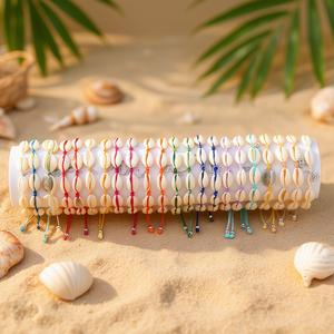 Pulseras de Cuentas de Acero, 24 Piezas, Coloridas, Estilo Bohemia, Unisex, Pulsera de Regalo - Product Image 2