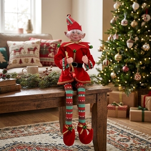 Figuras de Peluche de Lujo, <span class=keywords><strong>Elfos</strong></span> Mini, Hechas a Mano, Directo de Fábrica, Trajes para Navidad - Product Image 2