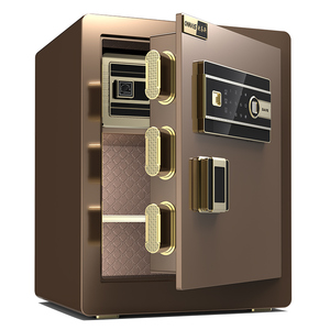 Cassaforte F6-45 in Acciaio con Serratura a Impronta Digitale e Password, Opzione con Chiave, per Casa, Hotel, Banca, Ospedale, Scuola - Product Image 1