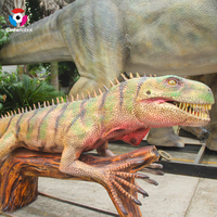 Lagarto Animatrónico Realista Personalizado para Parque Zoológico, Modelo Animal de Alta Simulación, Hermoso Modelo de Lagarto Animatrónico 3D para Venta en Jardín