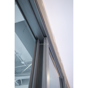<span class=keywords><strong>Porte</strong></span> coulissante en aluminium surdimensionnée AMJ Factory, certifiée NFRC, double vitrage, robuste, pour terrasse, façade de villa - Product Image 3