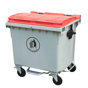 1100 liter street wheelie bin waste bin injection mould trash can