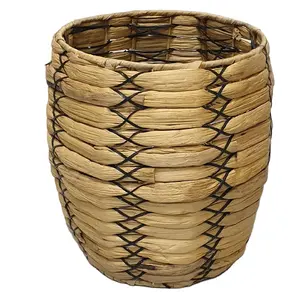 Cucina di vimini cesti regalo di bambù rattan decorazione di vimini produttori di tessuto cesti seagrass giacinto d'acqua di stoccaggio giocattolo cestino