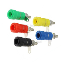 Connecteur banane QZ JS-910B 4 mm, borne de liaison femelle, connecteur de terminal d'amplificateur pour fiches bananes 4 mm