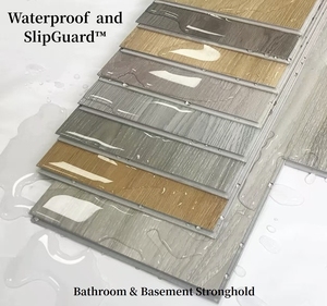 Losetas de <span class=keywords><strong>Suelo</strong></span> de Plástico SPC Autoadhesivas para una Instalación Rápida en Hoteles, Apartamentos y Salas de Estar, Pisos de Vinilo con Sistema de Click - Product Image 2