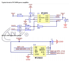 Bộ Điều Khiển LED Kênh Đôi WT2605 DAC, Chip Điều Khiển Bằng Giọng Nói Với Nút Bấm Linh Kiện Điện Tử Chip IC Dircuit Tích Hợp - Product Image 4