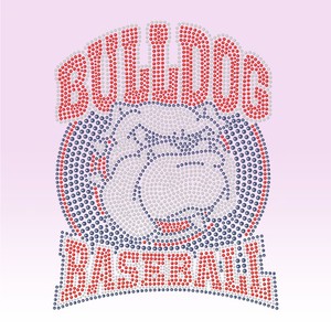 Diseño de transferencia termoadhesiva de diamantes de imitación para pelota de béisbol <span class=keywords><strong>Hey</strong></span> Battar Battar - Product Image 2