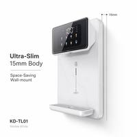 Water Dispenser Water Purifier No Tank Design 2200W Thick Film Instant Heating Pipeline Smart Touch Screen 4 Volume Levels
