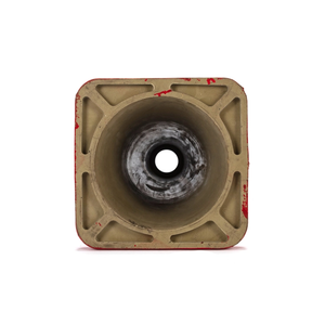 Cône d'avertissement de sécurité routière en caoutchouc flexible de 18 ''450mm à haute visibilité avec réflecteur blanc pour une utilisation sur la chaussée - Product Image 2