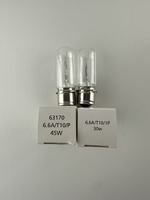 Modèle T10, verre transparent, laiton, 6,6A, 45W, base P28S, ampoule tungstène dimmable, lampe de navigation aéroportuaire, lampe d'aérodrome