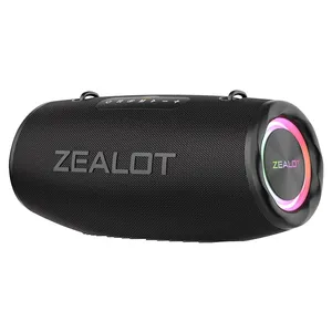 Zealot S87 Étanche Professionnel Bass Powered Portable Subwoofer Extérieur Multifonctionnel Sans Fil Stéréo Surround Haut-Parleur