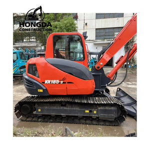 Prix bon marché de haute qualité d'occasion 8T Mini pelleteuse Japon KUBOTA KX185-3 pelle sur chenilles d'occasion à vendre - Product Image 2