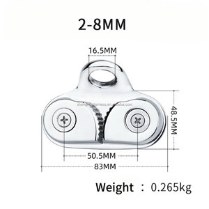 Pince de bateau/Yacht en acier inoxydable 316, matériel de Marine poli, pour joint sur les cordes - Product Image 2