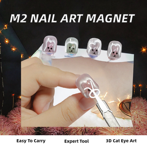 Stylo magnétique 3D en forme de cœur pour vernis gel UV, effet œil de chat, nail art, manucure DIY, outil de salon - Product Image 2