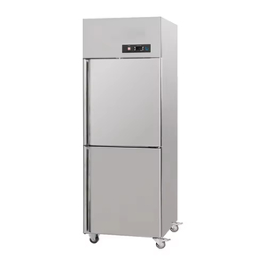Réfrigérateur compact avec congélateur à deux portes, marque ICE WHEAT, contrôle numérique de la température pour une utilisation en cuisine, IWFLLDX2M-2/IWFLLDCPX2M-5 - Product Image 4