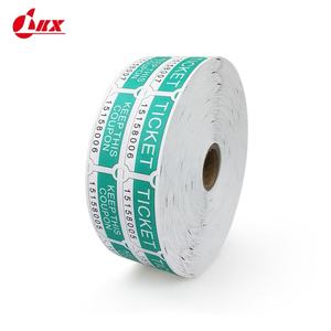 Papel en Rollo para Boletos de Sorteo/Cupones con Logotipo Personalizado - Product Image 2