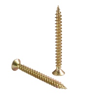 Vis pour panneaux de fibres MDF DIN7505 de Chine / Vis à tête fraisée double Pozi / Vis Spax / Vis pour agglomérat