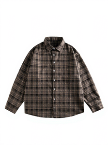 <span class=keywords><strong>Camicia</strong></span> da <span class=keywords><strong>uomo</strong></span> di tendenza, stile retrò <span class=keywords><strong>giapponese</strong></span>, a blocchi di colore, a quadri, a maniche lunghe, monopetto, con perline, colletto risvoltato, trattamento anti-piega. - Product Image 5