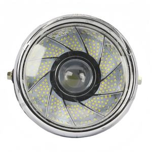 एलईडी स्पॉटलाइट इलेक्ट्रिक वाहन प्रकाश ट्रक ट्राईसाइकिल यूनिवर्सल वाटरप्रूफ ब्लू मोटरसाइकिल हेडलाइट 6000k 13000lm नई स्थिति - Product Image 1