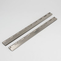 Charnières de piano longues en acier inoxydable de qualité supérieure, à largeur personnalisée, pour meubles, portes de placards pliantes, boîtes de rangement