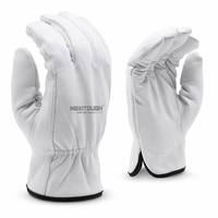 Gants de travail en cuir de vachette grainé résistant à l'usure MaxiTough à usage général pour chauffeur