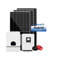 Système solaire hybride Srne Battery 8 kW, système solaire hors réseau 10 kW, ensemble complet, panneaux solaires 5 kW, 3 kW, système d'énergie solaire