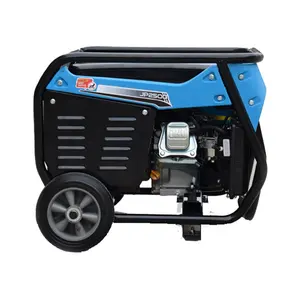 China JP6500 generador de gasolina monofásico 220 V 220 V 5000 W 5kw generador de gasolina eléctrico doméstico