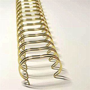 Mạ điện nhôm ánh sáng màu vàng dây O chất kết dính đôi Vòng giấy ràng buộc đôi Vòng dây ràng buộc cho các nhà quy hoạch - Product Image 3