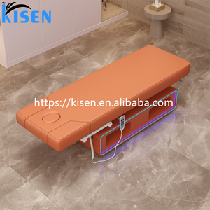 Kisen Good Quality 3 4 Motors <b>Electric</b> Facial Beauty Salon Bed Medical Spa Massage Treatment <b>Table</b> Podiatry Chair Tattoo Bed - Product Image 4
