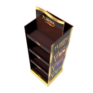 ชั้นวางสินค้าแบบกำหนดเองรุ่นใหม่ล่าสุด ทำจากกระดาษลูกฟูกสำหรับวางบนพื้น เหมาะสำหรับชุดชั้นใน กาต้มน้ำ ดีไซน์โดดเด่นเป็นเอกลักษณ์ - Product Image 2