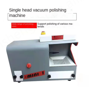 Máquina pulidora de rueda de tela de vacío de escritorio de cabeza única especializada para Hardware de joyería de Jade Color blanco - Product Image 2
