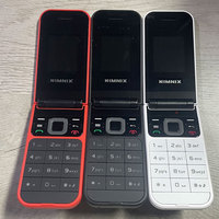 Teléfono Móvil Flip 2G GSM Doble SIM, Cámara de 0.08MP, Radio FM, Teclado, Teléfono con Funciones Básicas, Logotipo Personalizado en Español/Alemán, Software
