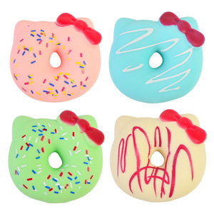 Juguete Antiestrés de Oreja de Gato en Forma de Donut, Suave y de Rebote Lento, con Caja de Regalo para Niños y Venta Minorista - Product Image 1