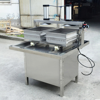 Machine à fabriquer du tofu chinois Hongxin, ligne automatique de scellage, coupe, emballage, broyeur de lait de soja, presse à peau, garantie 1 an